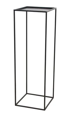 Produktbild von Metall Blumenständer schwarz Höhe: 93 cm