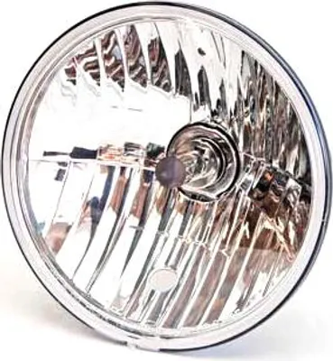 Zdjęcie produktu dla Reflektor 7" z przezroczystym szkłem Euro Reflektor główny Jeep Wrangler TJ 96-06