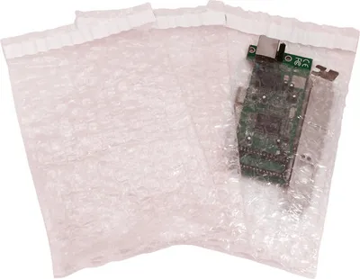 Produktbild von 2000x Adhäsionsverschlussbeutel aus Luftpolsterfolie antistatisch 160x120mm