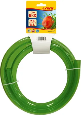Produktbild von sera Schlauch 16/22 grün 2,5 m