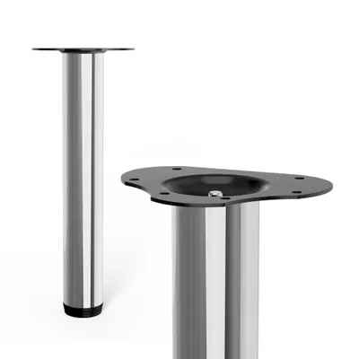 Obrázek produktu pro Nábytková noha Ø 60x400 mm, chrom