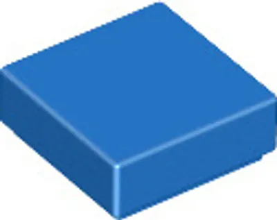 Immagine prodotto di 50 pezzi LEGO, parte c. 3070, blu (blu)
