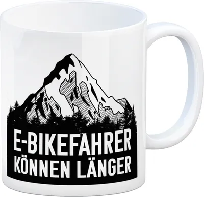 Produktbild von E-Bikefahrer können länger Kaffeebecher