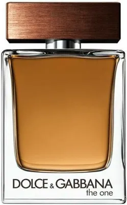 A product shot of Dolce & Gabbana The One For Men Eau de Toilette spray.