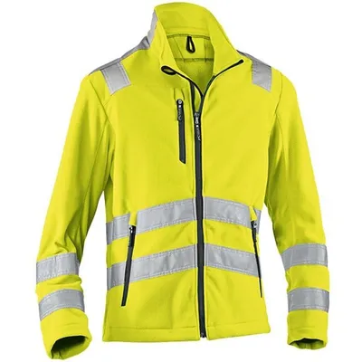 Produktbild von KÜBLER® unisex Warnjacke REFLECTIQ gelb Größe M