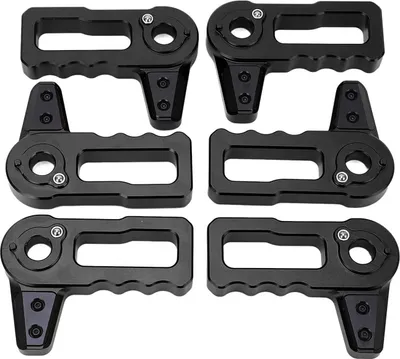 Zdjęcie produktu dla 6 sztuk twardych uchwytów do zdejmowania dachu, zamiennik do Jeep Wrangler JL JLU Gladiator JT 4xe, kolor czarny
