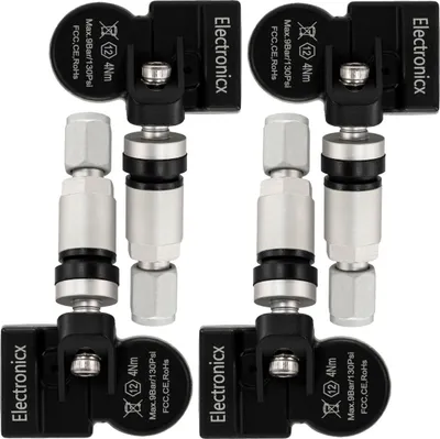 Immagine prodotto di 4 sensori TPMS in metallo argento ▶ Ford C-Max CB7/CEU  TPMS - Pressione pneumatici