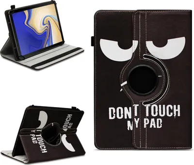 Produktbild von Tablet Hülle Samsung Galaxy Tab S4 10.5 Tasche Schutzhülle Case Cover DrehbarFarben:Motiv 5