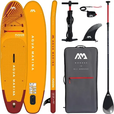 Produktbild von AQUA MARINA FUSION iSUP Board Set aufblasbar Stand Up Paddle Surfboard 330cm SUP