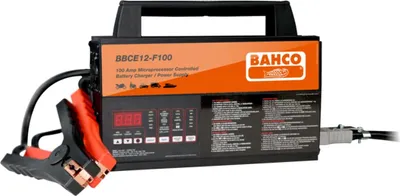 Produktbild von Bahco Batterieladegerät 100 A, mikroprozessorgesteuert mit Multi-Charge-Ladeschritten