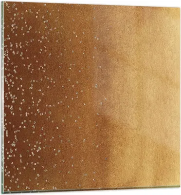 Produktbild von Bilder auf glas - Einteilig - Abstraktion Bier Gelb - 30x30cm - Glasbilder - Wandbilder - Bilder - zum Aufhängen bereit - Wanddekoration aus Glas - Glas Bilder - Wandbild auf Glas - GAC30x30-4317