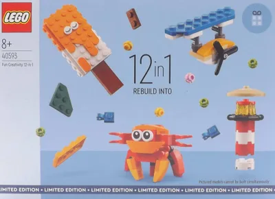 Produktbild von LEGO® 40593 12-in-1-Kreativbox