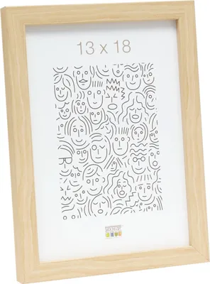 Image de Deknudt S43AH cadre photo en bois 20x25 cm naturel
