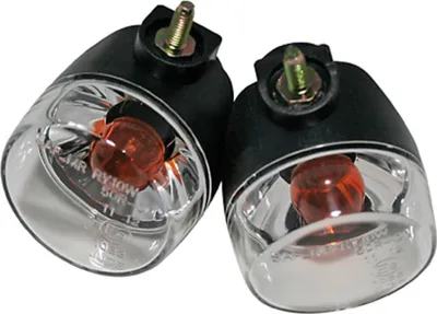 Image de HIGHSIDER Smart ATV Ampoules de clignotants Boîtier noir / Lentille transparente (paire), avant & arrière