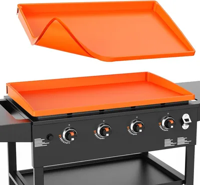Produktbild von Grillmatte 22 Zoll Silikon, lebensmittelecht & hitzebeständig, Abdeckmatte für Grill, Plancha Schutz, wasserdicht & rostschutz