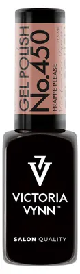 Image de Victoria Vynn | Vernis gel couleur 450 Frappe Please - 8 ml - Teinte caramel - Couvrance de haute qualité - Vernis hybride