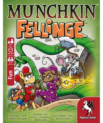 Produktbild von Pegasus Munchkin Fellinge, Kartenspiel