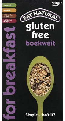 Produktbild von Eat Natural Muesli Glutenfrei 500g – Ballaststoffreiches, glutenfreies Müsli