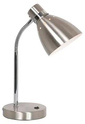 Zdjęcie produktu dla Lampa stołowa - stal - Spring - tworzywo sztuczne metal - Ø 14cm - E27 - 3391ST - Steinhauer