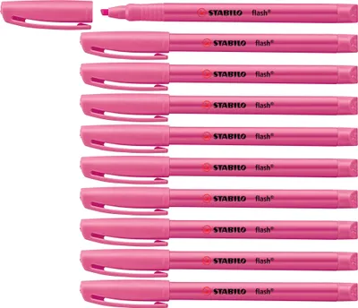 Produktbild von Textmarker - STABILO flash - Einzelstift - pink