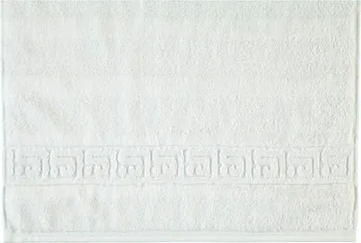 Produktbild von Cawö - Frottier Tuch mit Uni Muster in verschiedenen Farben (1001), Farbe:Weiß (600), Größe:6 Gästetücher (30x50 cm)