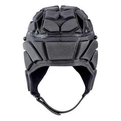 Produktbild von Rugby-Helm Softshell-Kopfbedeckung für Fußball-Hockey-Rugby-Rollschuhlaufen,Schwarz,L