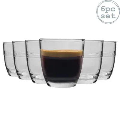 Produktbild von Duralex Gigogne Schnapsglas Espressotassen - 90ml Trinkgläser - Packung mit 6