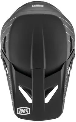 Produktbild von 100% Status helmet XS black - leichter Fullface-Helm mit maximalem Schutz