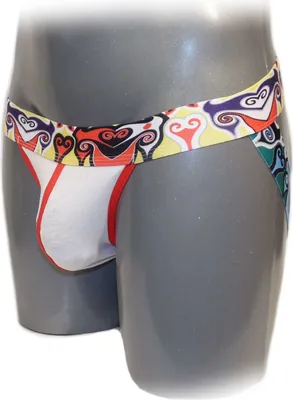 Produktbild von Jocks mit breitem Design-Gummi anatomisch geformt
