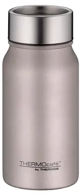 Zdjęcie produktu dla THERMOS TC – kubek termiczny 0,35 l, kolor różowy matowy – zestaw zawierający szczotkę do czyszczenia CLEAN FIX 30 cm | HAN 4097371035 | EAN 5010576982520