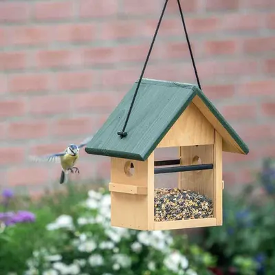 Produktbild von Futterhaus „Breda“ für kleine Vögel, zum Aufhängen