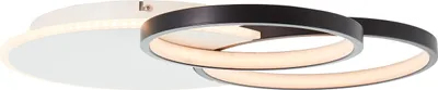 Produktbild von BRILLIANT Davida LED Deckenleuchte 55cm weiß/schwarz G99386/75
