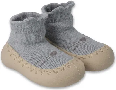 Produktbild von Befado Blau Socken mit Gummisohlen, Barfuß, Stiefeletten, 002P044