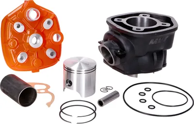 Zdjęcie produktu dla Zestaw cylindrów Big Bore MVT Iron Max 90cc KB 13mm do Minarelli AM6