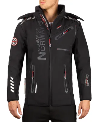 Produktbild von Geographical Norway Herren Regular Fit Softshelljacke royaute men ASSORT Black S