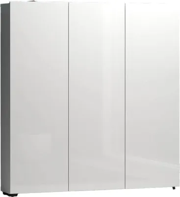 Immagine prodotto di Dmora Armadio Multiuso Grande Onice 19x115h cm Bianco Bianco Lucido, Apertura Battente 3 Ante  Italy