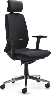 Produktbild von Drehstuhl mit Armlehne myCONTRACT LINE Schwarz