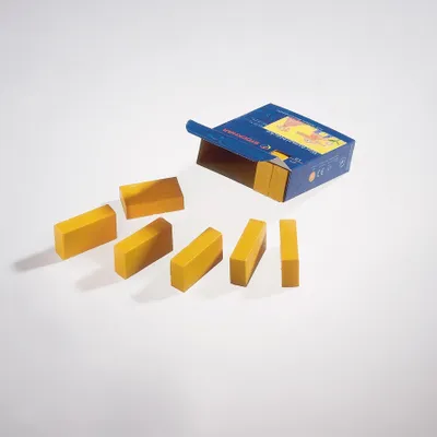 Produktbild von Stockmar Wachsmalblöcke - Sonnengelb (12 Blöcke)