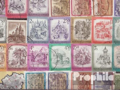 Produktbild von Briefmarken Österreich 50 verschiedene Marken