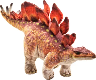 Produktbild von Wild Republic Dinosaurier Stofftier - Stegosaurus - braun - 60 cm