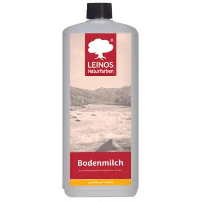 Produktbild von LEINOS Bodenmilch 1 l für geölte & gewachste Böden, mit Carnaubawachs
