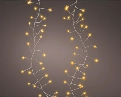 Obrázek produktu pro Ostatní značky LED kabel 100 LED diod 120 cm teplé bílé světlo stříbrný