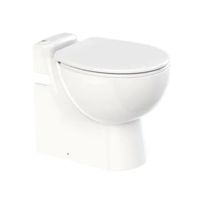 Produktbild von Stand WC mit Pumpe Gestolette 1010 Keramik WC mit Hebeanlage