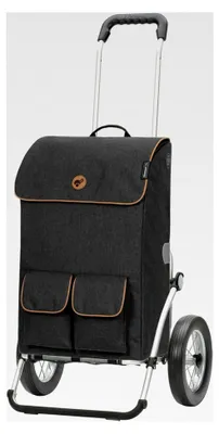 Produktbild von Einkaufstrolley - Royal Shopper Ipek Ma schwarz 42 L Handwagen, isoliert, Kühltasche, robust, Aluminium, klappbar, leichtgängig