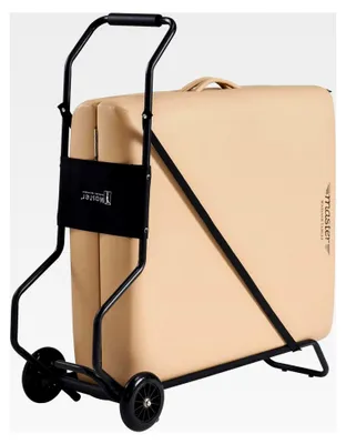 Produktbild von Transportkarre für mobile Massageliegen, klappbar mit Rollen