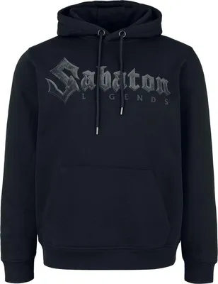 Produktbild von Sabaton Kapuzenpullover Herren Black Logo schwarz XL
