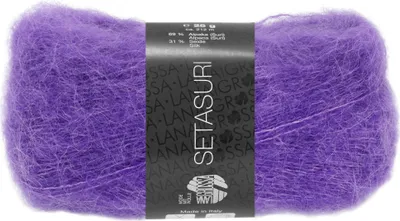 Produktbild von Lana Grossa Setasuri (Feines Lace-Garn), Farbe:053 - Viola