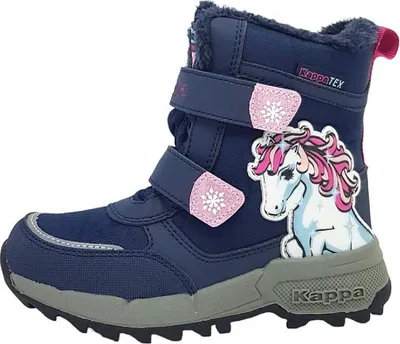 Produktbild von Kappa Flake Kinderschuhe Mädchen Winterstiefel Blau Freizeit