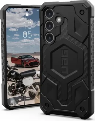 Produktbild von UAG Monarch Pro Hülle für Samsung Galaxy S24, Carbon Black