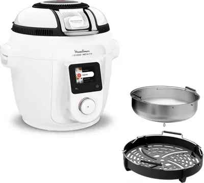 Image de Multicuiseur 6.5l 1600w blanc - Moulinex - CE9721F0 -